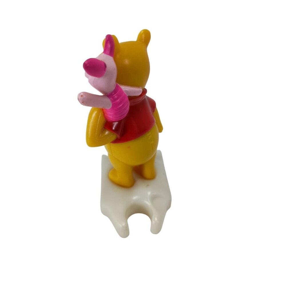 Disney Winnie The Pooh And Piglet Plastic Figure Puzzle Piece McDonalds - Picture 3 of 6
